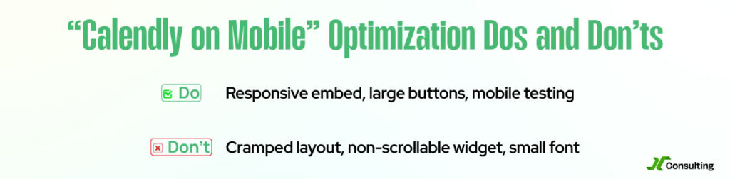 Dos and Don’ts for Calendly on Mobile Optimization