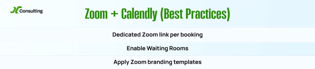 Zoom and Calendly Best Practices