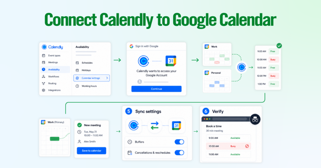 How to Connect Calendly to Google Calendar